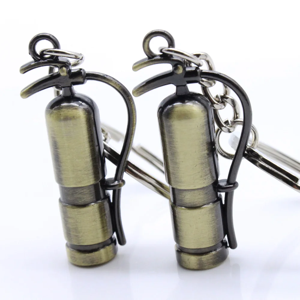 DSYCAR 1 шт. металлический брелок для ключей с огнетушителем подвеской женщин и