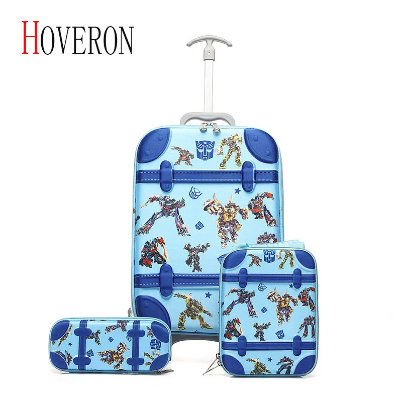 Набор из 3 х предметов детские школьные сумки на колесиках для мальчиков и