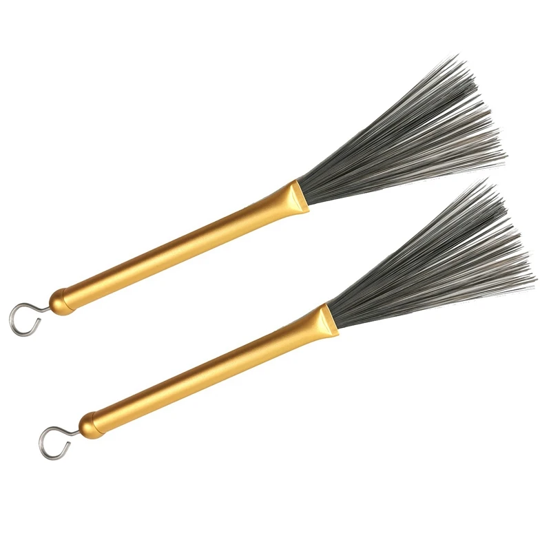 2 шт. новая Выдвижная Концевая барабанная щетка стальная проволочная палка с