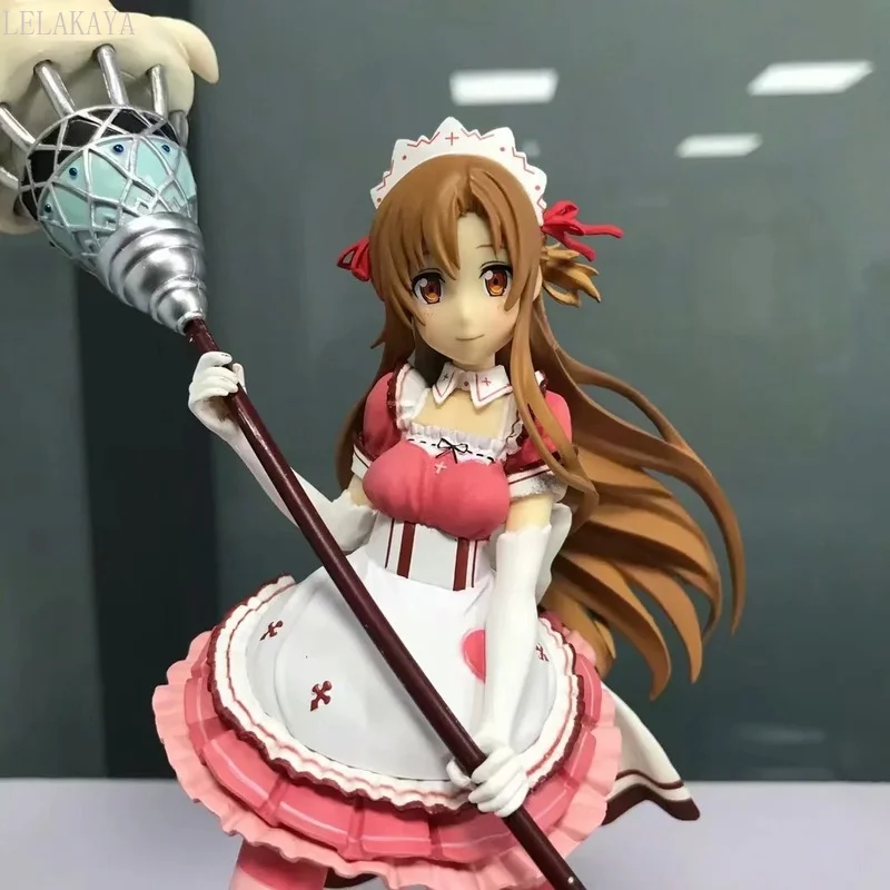 

Original Anime Sword Art Online Alicization SAO Yuuki Asuna Maid World Ver. PVC Figure Model Doll Toy boy girl Xmas Gifts 20cm