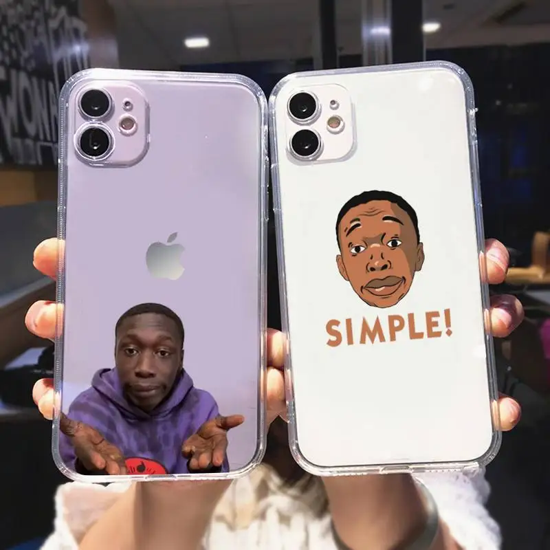 

Khaby lame Phone Case For iPhone 12 Mini 11 Pro XS Max X XR 7 8 Plus
