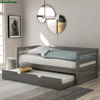 Daybed With Trundle Frame Set,Twin Size