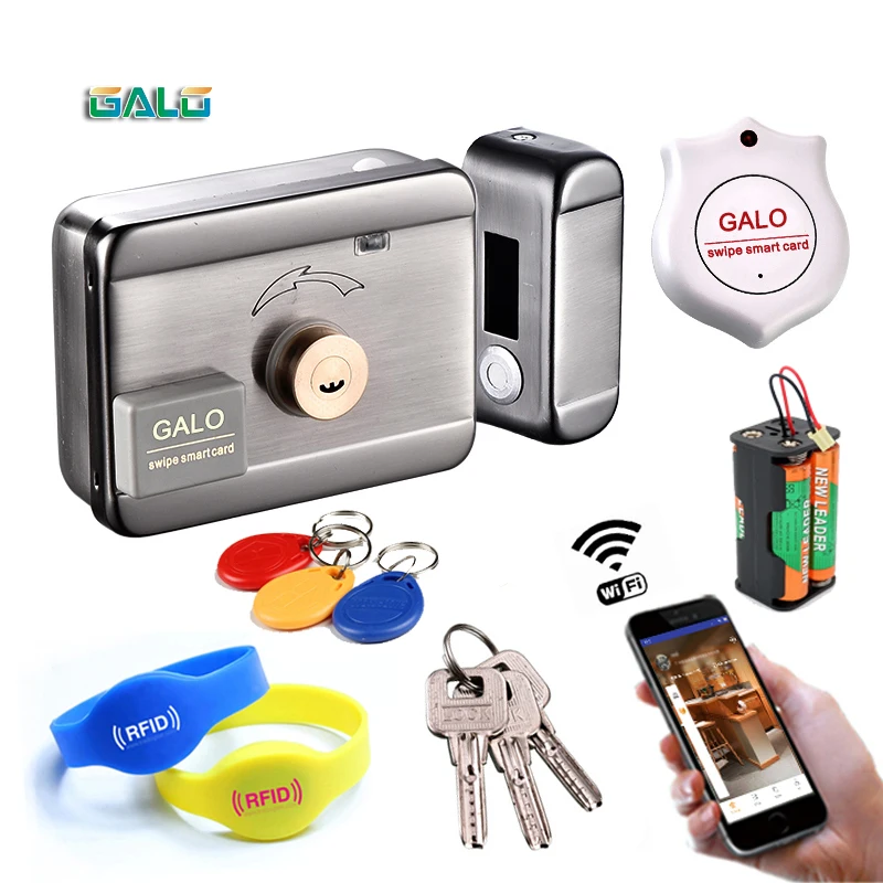 С электронным управлением дверной замок индукционные карты чистки и магнитных