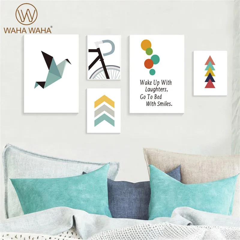 

Modern Minimalist Creative Character Poster Abstract Symbol Living Room Geometric Home Decoration Painting Without Frame