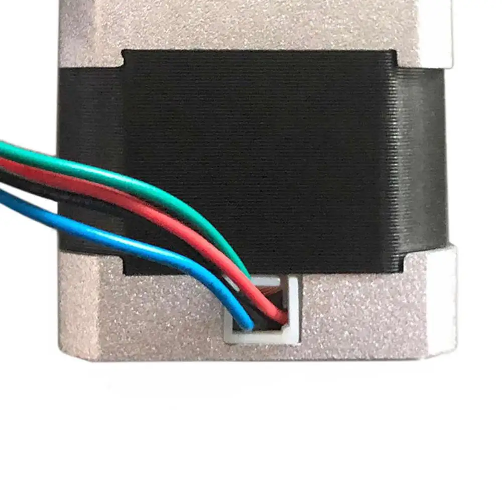 Nema 17 Hybird шаговый двигатель 40 мм 2 фазы 3300g. cm 0,9 градусов 1.68A шаговый двигатель 4 провода для 3D принтеров CNC