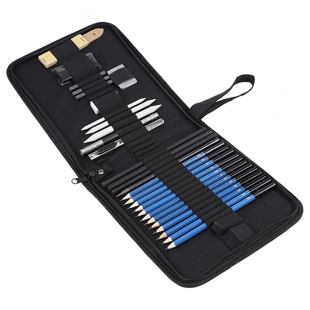 33 шт. профессиональный карандаш для рисования скетчей Набор Эскиз графитовый