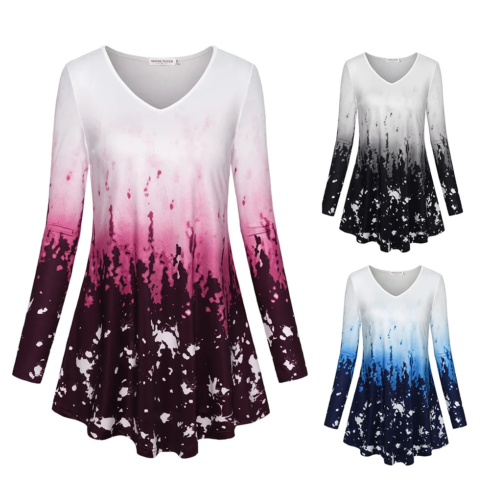 Женская с v образным вырезом короткий рукав а линия изогнутый подол галстук