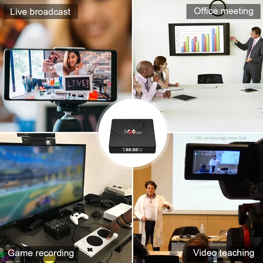 

M96mini RK3228A Media Set Top Box Dual-band Wifi Network Player 2+16G High Definition Media Set Top Box