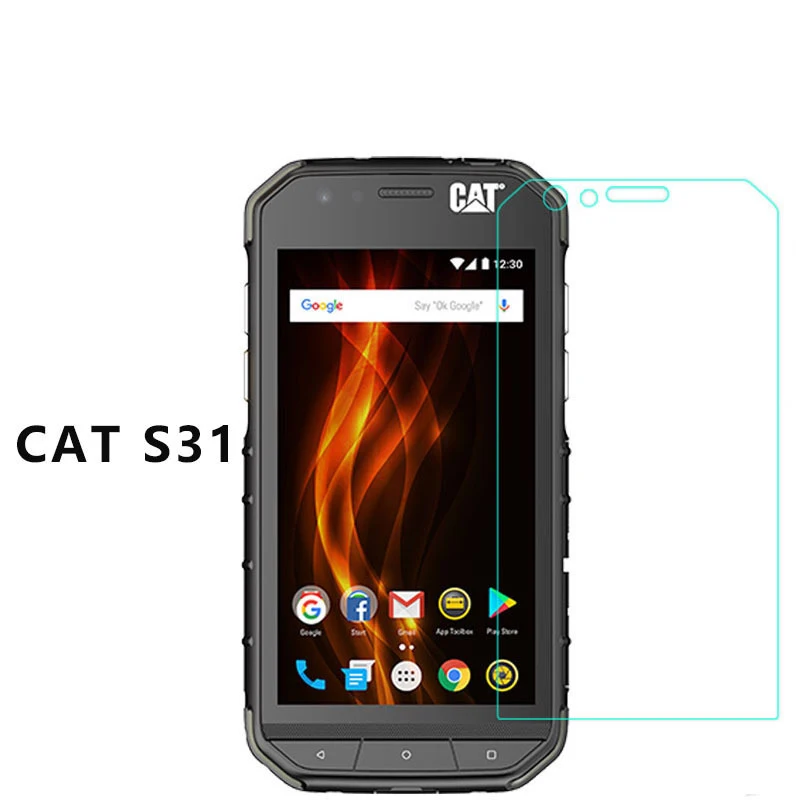 2.5D Закаленное стекло для CAT S61 S60 S31 S41 S30 защитная пленка Взрывозащищенная Защита