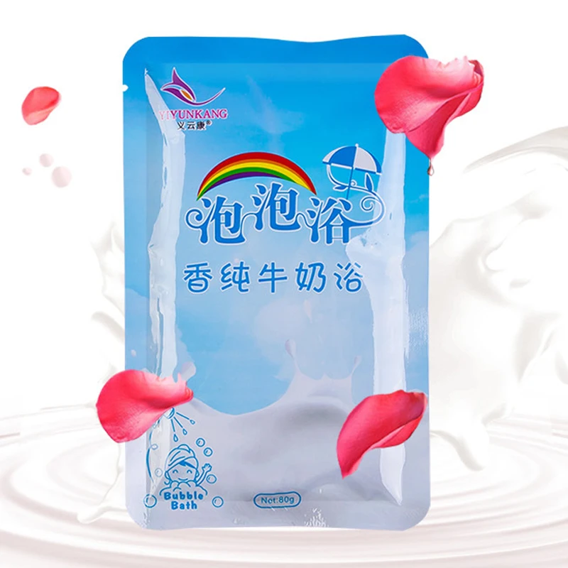 

Milk Bubble Bath Liquid 80g Moisturizing Whitening Nourshing Body Wash M88