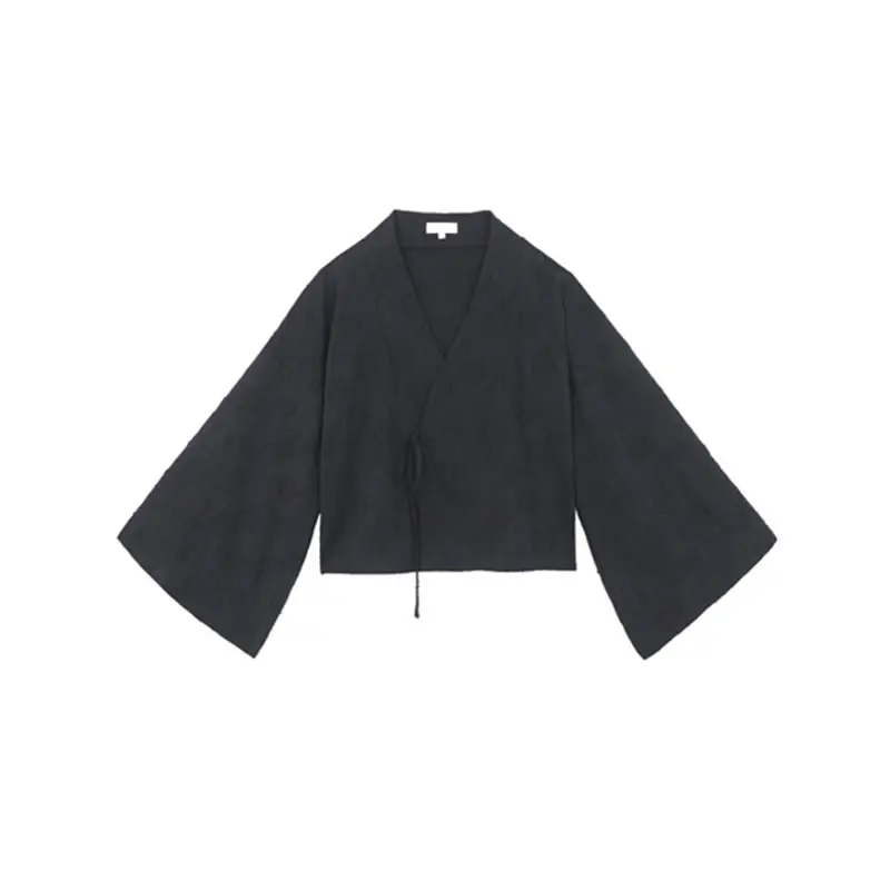 

XITAO Patchwork Solid Jacket Women 2021 Spring Casual Fashion New Style Temperament All Match Flare Sleeve Women Clothes ZY5733