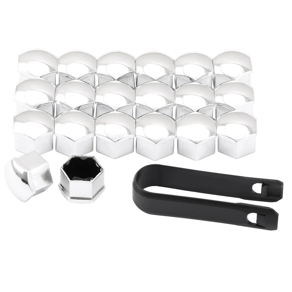 20 шт. 17 мм колпачки на Колесные гайки автомобиля Авто центр крышки с резьбой для