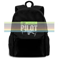 new dji mavic pilot usa print for women men backpack laptop travel school adult student