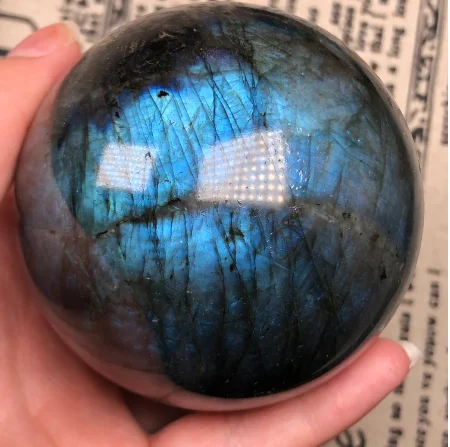 

Мигающий натуральный лабрадорит, хрустальный шар, энергетический камень, драгоценный камень, украшение для дома, чакра камень «Reiki»