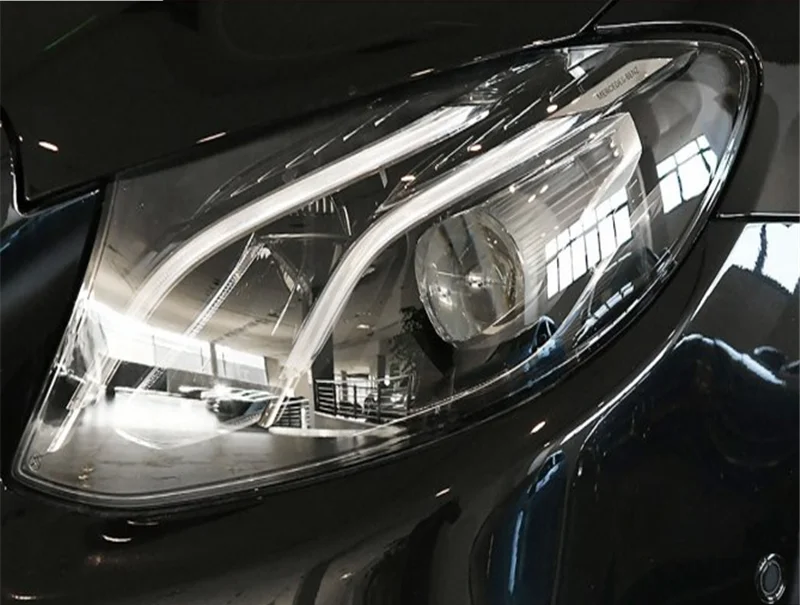 DY_L стайлинга автомобилей для Benz W213 фар для E200 260 280 300 фары Полный светодиодный фары DRL Bi-светодиодный объектив