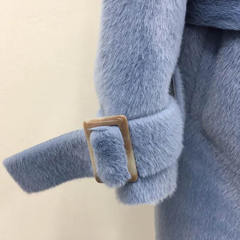 SHENGPALAE новинка 2019 Модный осенне зимний костюм с воротником однотонная ветровка на