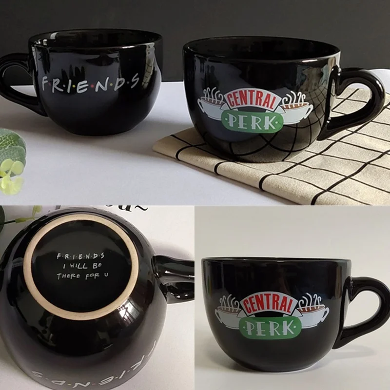 Кружка для друзей 650 мл кофейная чашка керамическая завтрака Большая Европейский