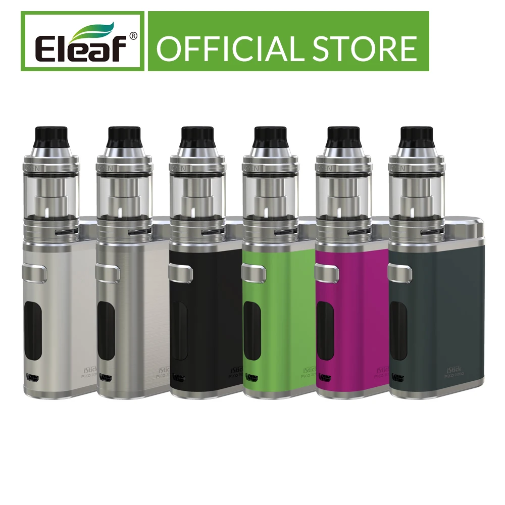 Оригинальная электронная сигарета Eleaf iStick Pico 21700 с комплектом ELLO 1 100 Вт 0 91