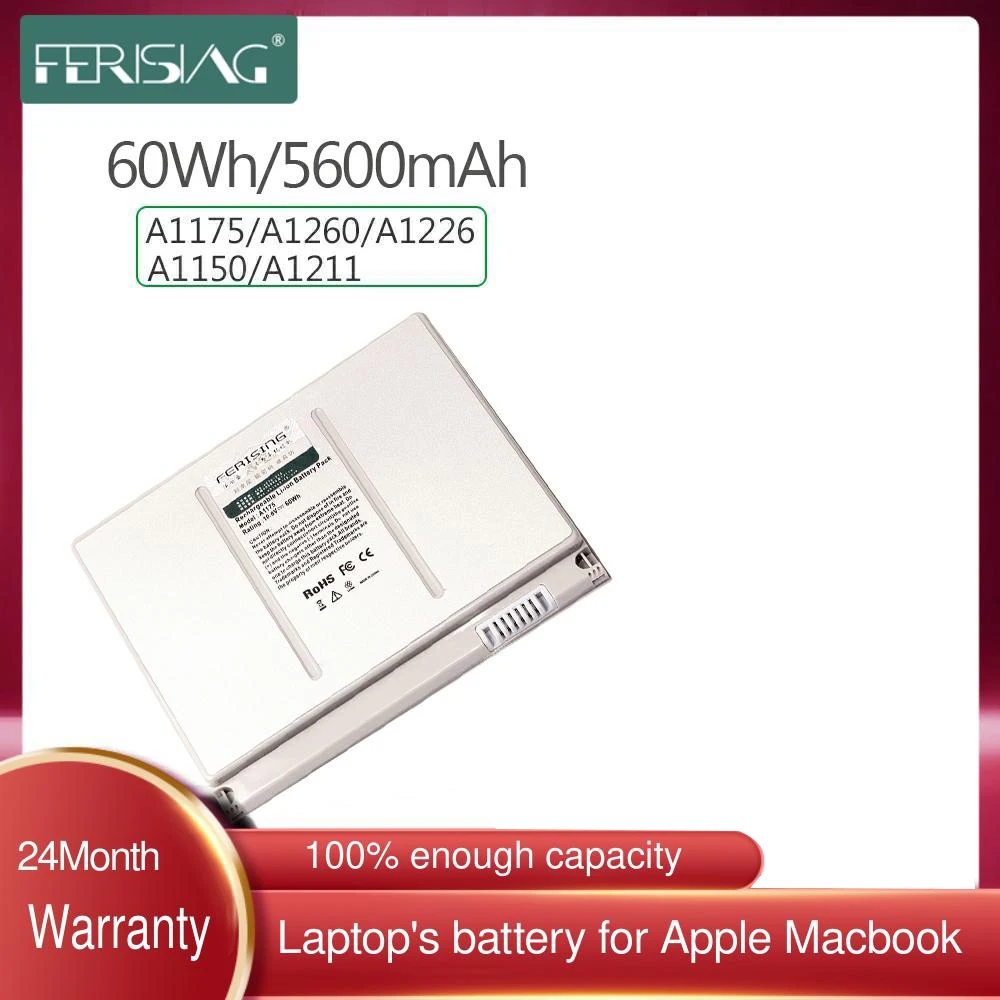 Аккумулятор для ноутбуков Apple MacBook Pro 15 дюймов A1150 A1260 MA463 A1226 A1211 MA601 MA600 MA609 MA610 MA348 -