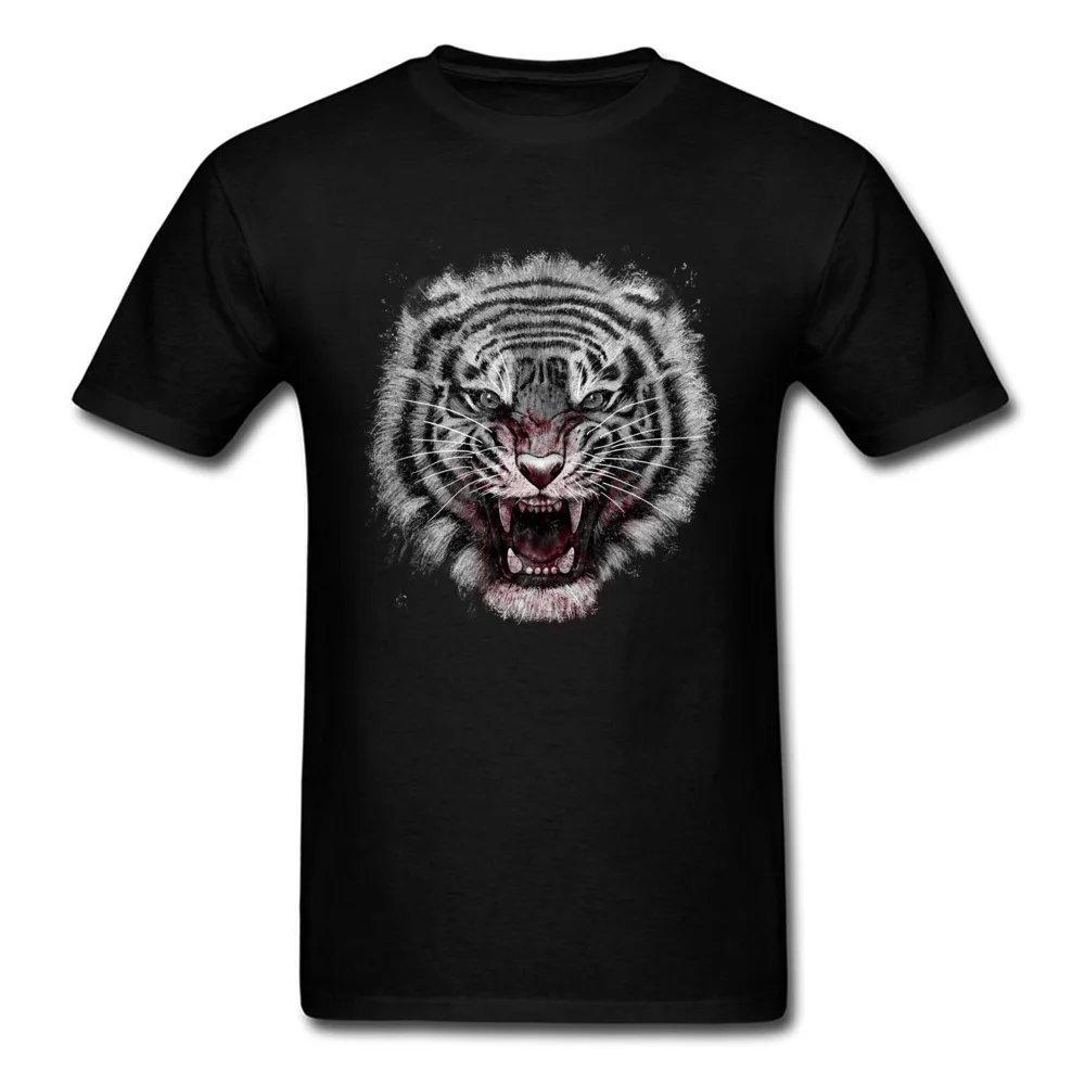 

Bandersnatch Tiger Casual Tshirts For Women Daily VALENTINE DAY Tops & Tees Gift Short Sleeve High Quality Crew Neck