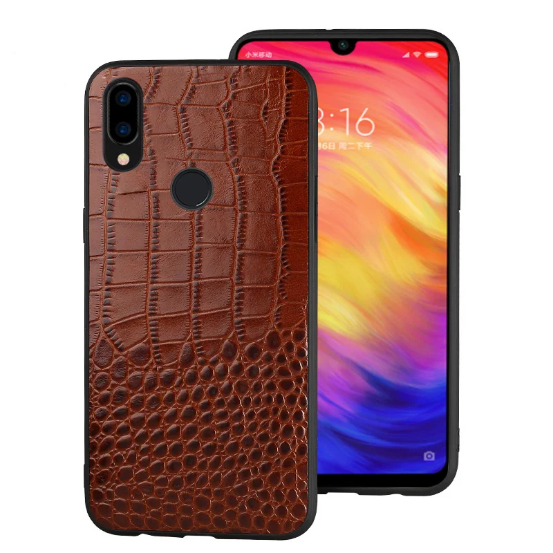 

Phone Case For Xiaomi Redmi Note 9S 9 10 11Pro Max 8 7 7A 6 6A Mi 8 9 se 9T A1 A2 Lite A3 Mix 2S Max 3 Poco F1 Crocodile Cover