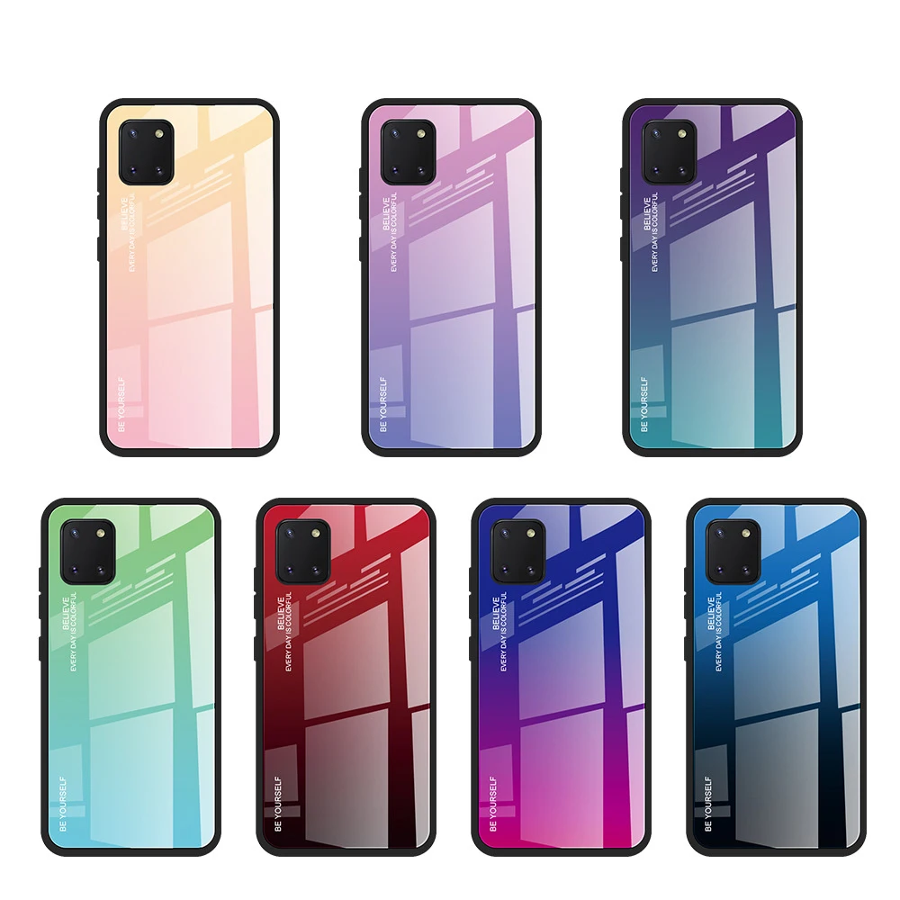 

Glass Protection For Samsung Galaxy Phones Case Cover S10 S10E S10Plus S9Plus S8 S8Plus S7 S7edge S6 S6edge Note10 Note10Plus