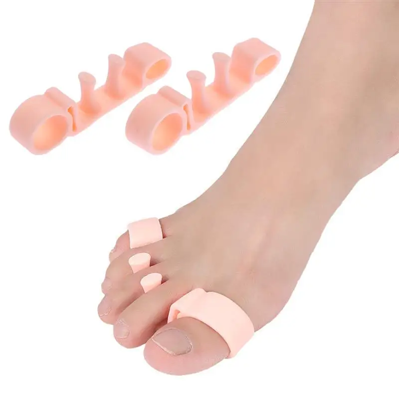 1 пара разделители большого пальца ноги корректор ноги|Инструмент для ухода за