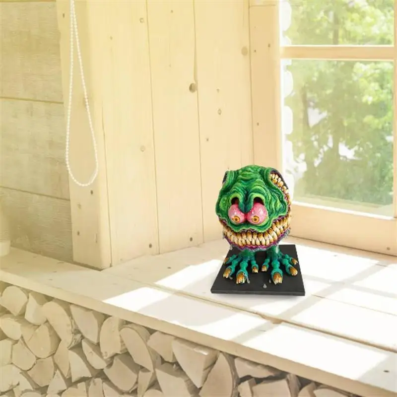 Статуя монстра из смолы большая Статуэтка искусственных элементов поделки для