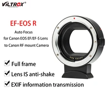 Viltrox EF-EOS R Lens Adapter ring Mount Adapter Auto Focus EF-RF for Canon EOS EF/EF-S Lens to Canon RF Camera EOS R R6 RP R5