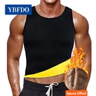 YBFDO Мужская термальная корректирующая рубашка для похудения, утягивающая спортивная рубашка, неопреновый тренажер для талии, Утягивающее тело, тонкий жилет