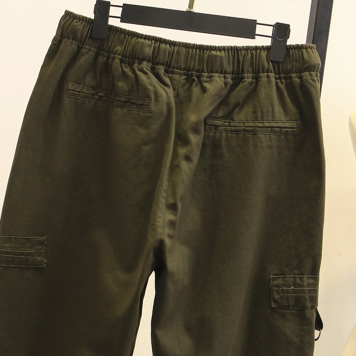 Женские штаны карго Весна за размеры подошвой женские свободные Ремень На