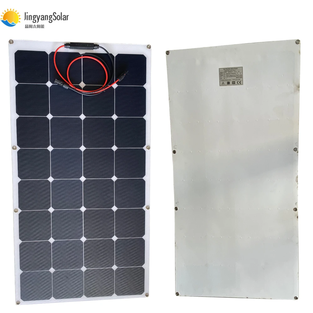 400 Вт комплекты солнечных систем diy с 4 шт. 100 Sunpower ETFE Гибкая солнечная панель 1 MPPT 30A