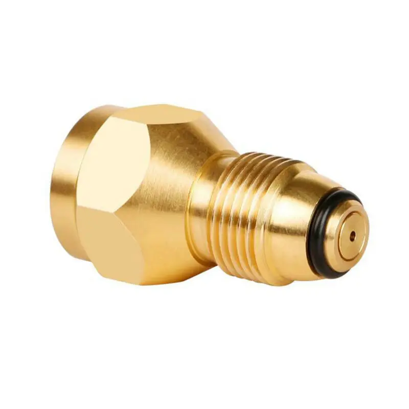 Латунный адаптер для заправки пропана 1 фунт цилиндр бак пары нагревателей