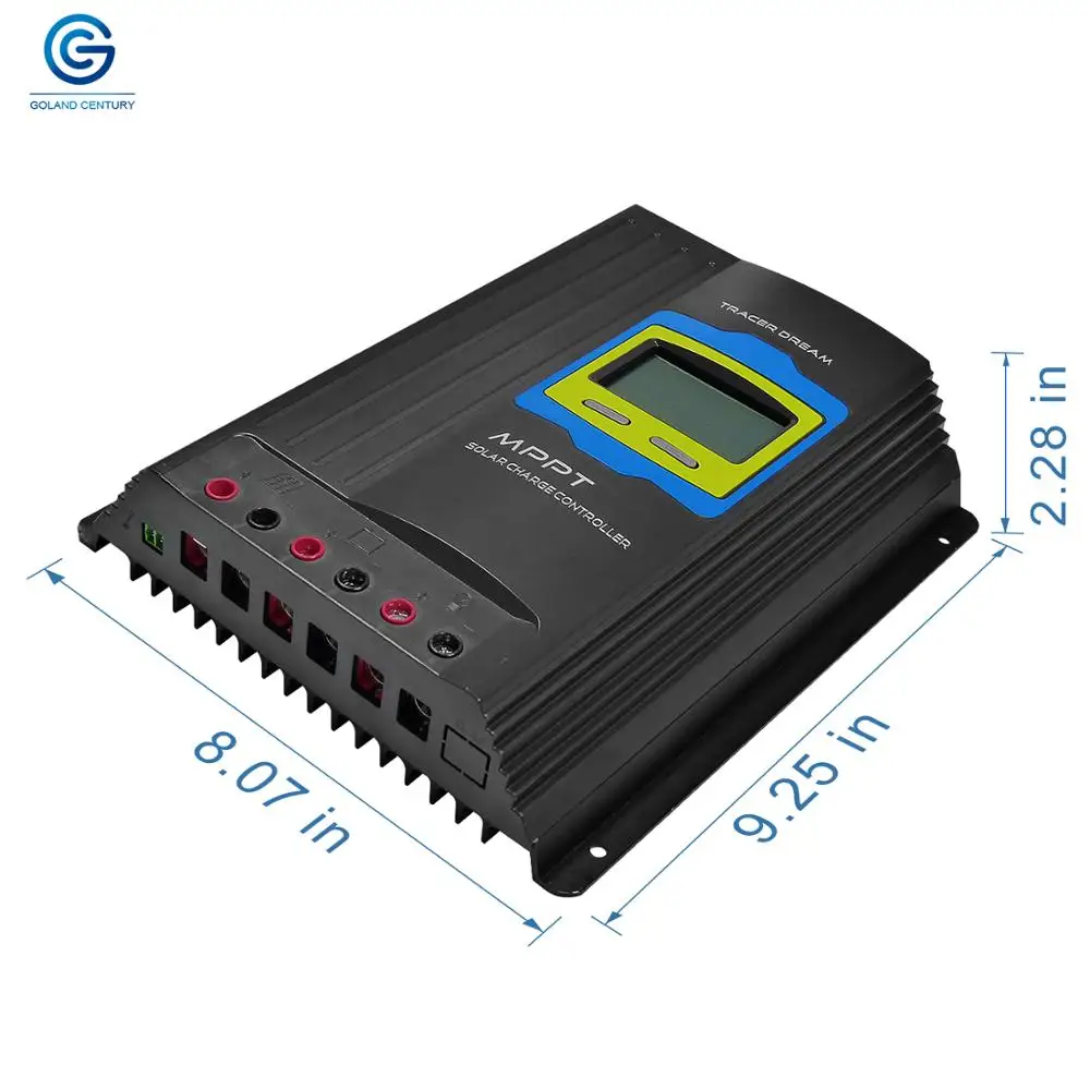 Контроллер заряда солнечной батареи Goland Century TD2410 CE Rohs MPPT 12 В 24 в 40 А для домашней