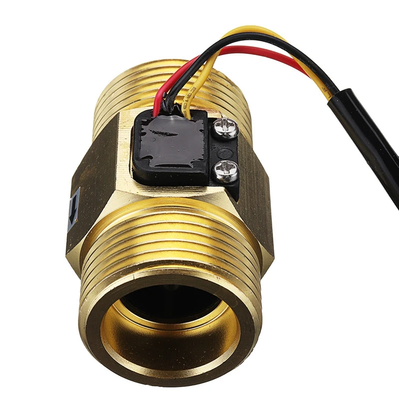 GTBL Dc5V G1 Dn25 медный датчик расхода воды эффект Холла импульсный выход 4-45л/мин реле