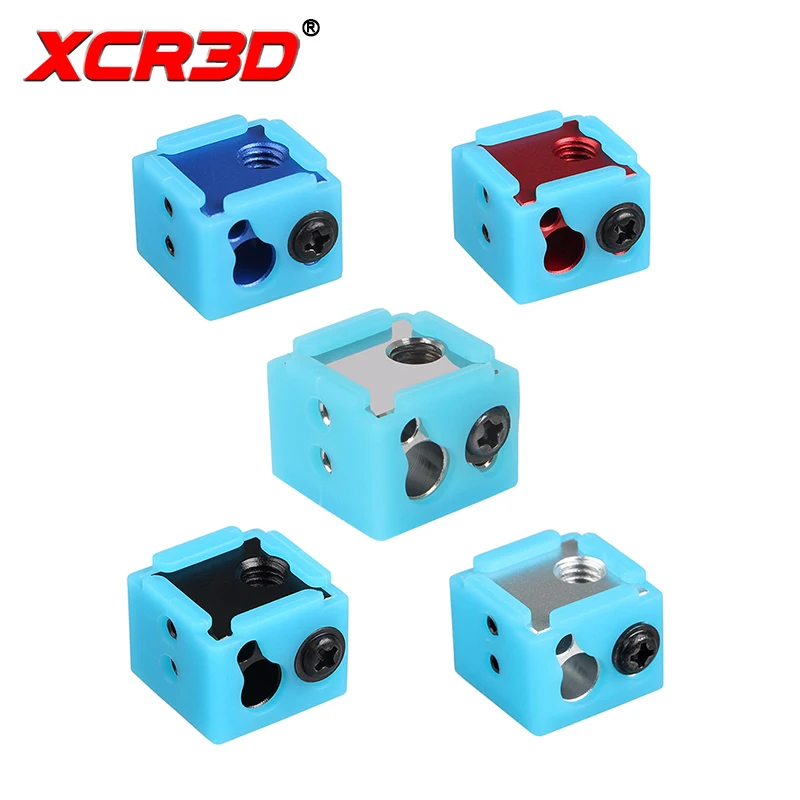 Запчасти для 3D-принтера XCR3D V6 BP6 нагревательный блок алюминиевый HotEnd термистор и