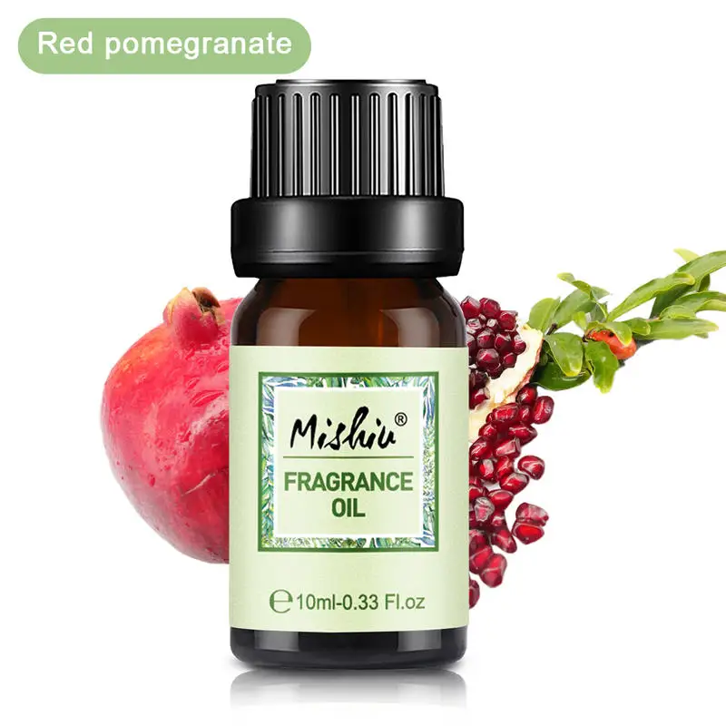 Mishiu 10 мл красный гранатовый аромат масло арома увлажнитель Pour Diffusers уход за кожей