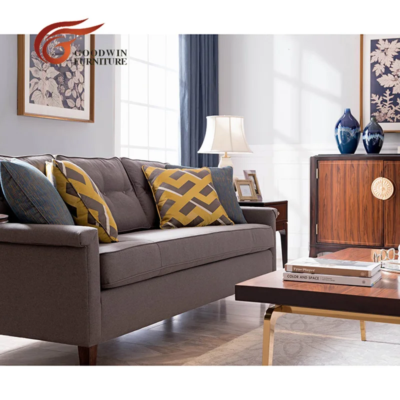 Couch living room sofa modern and center table TV store content side cabinet WA376 | Мебель