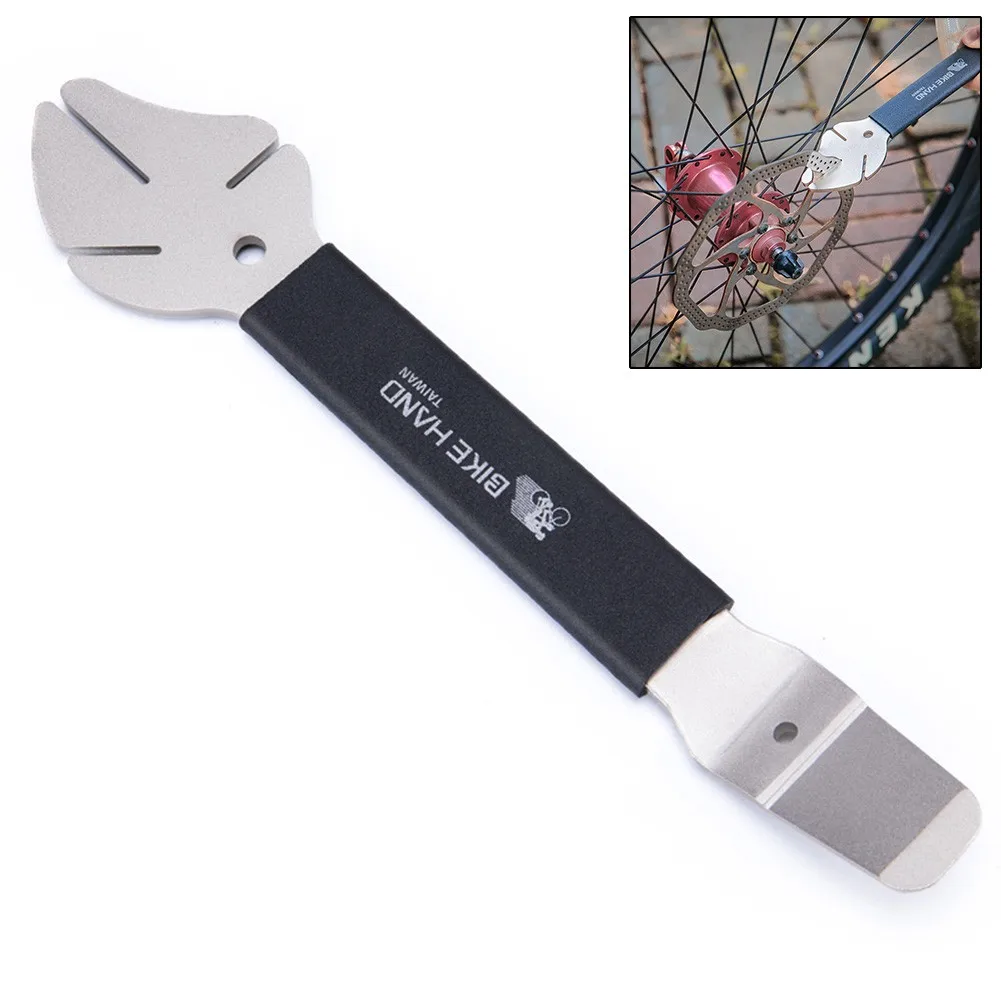 

1PC Bike Bicycle Disc Brake Rotor Alignment Truing Tools Adjustment Wrench Tool Stainless Steel Repair Cycling Accessories