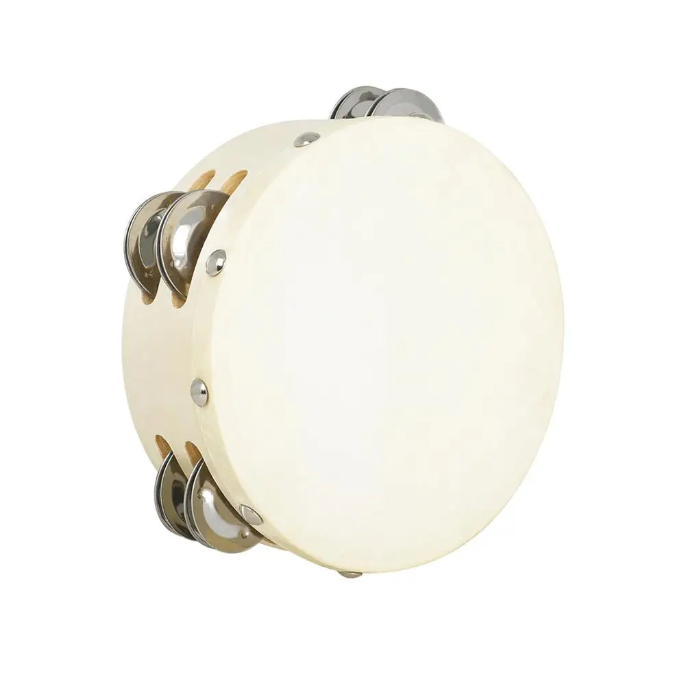 6 дюймов двойной бубен круглый ручной барабан детские головоломки игрушечный