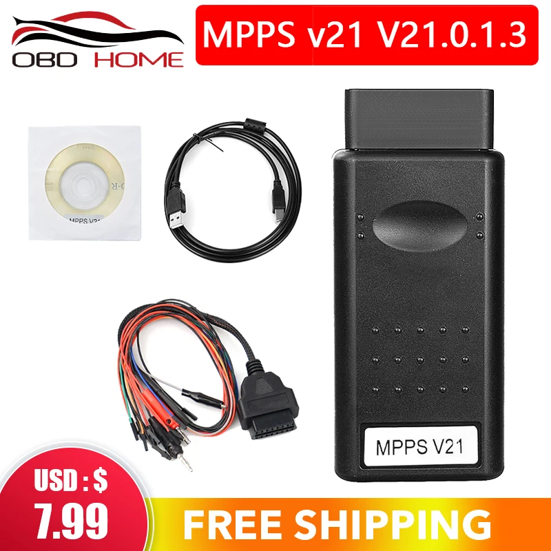 MPPS V21 чип с автонастройкой ЭБУ интерфейс V16 для EDC15 EDC16 EDC17 16 Многоязычный CAN Flasher Remap