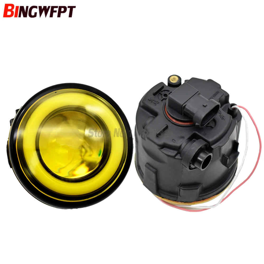 Высококачественные светодиодный противотуманные фары H11 2 шт. с ангельским