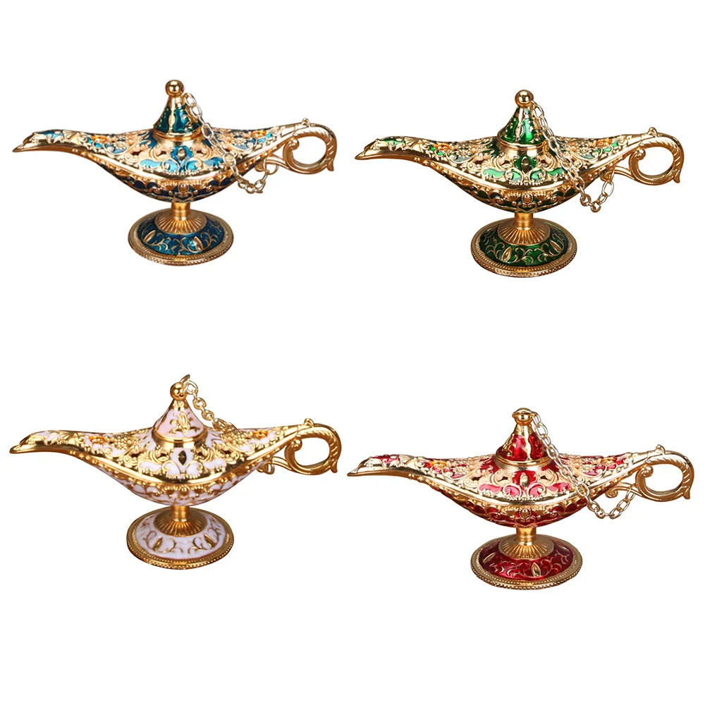 Резной светильник Aladdin железная чайная кастрюля с маслом классическое