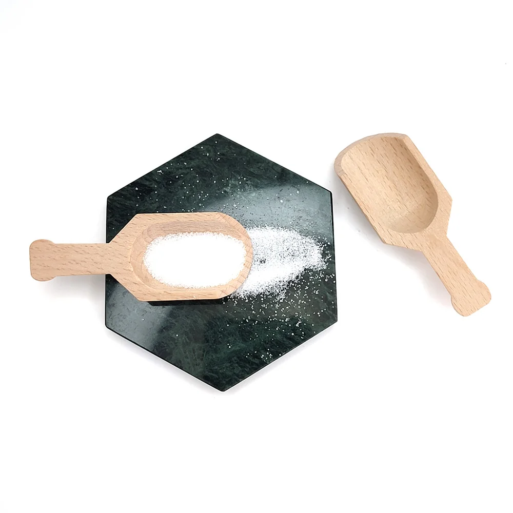 

Натуральная деревянная ложка для приправ, ложка для молочного порошка, столовые приборы, маленький чай, сахар, искусственная кухонная ложка...