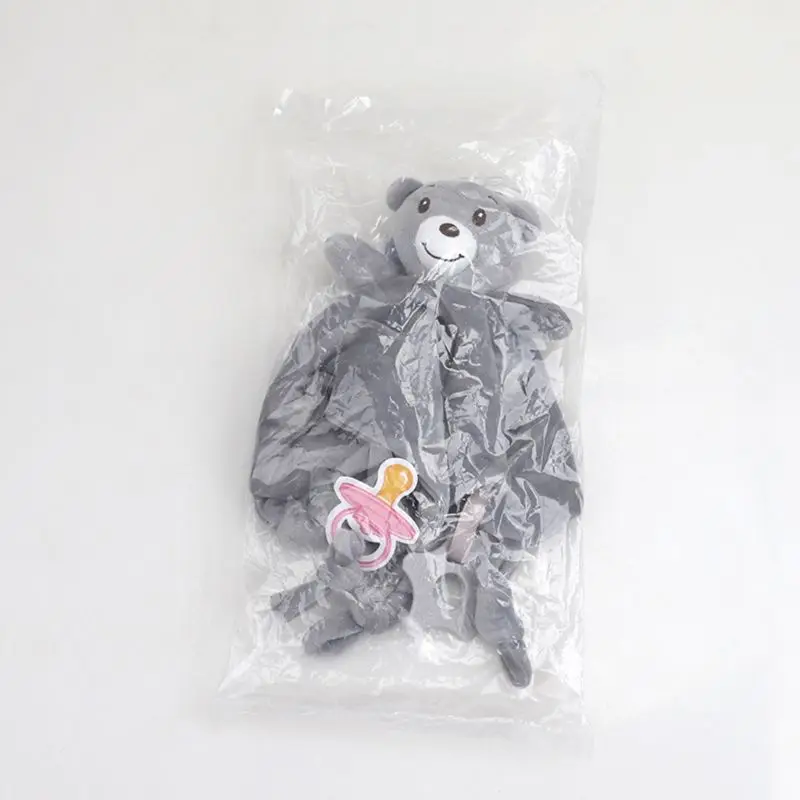 

Baby Soother Appease Towel Soft Plush Animal Doll Teether Newborn Infant Sleeping Nursing Stuffed Toy