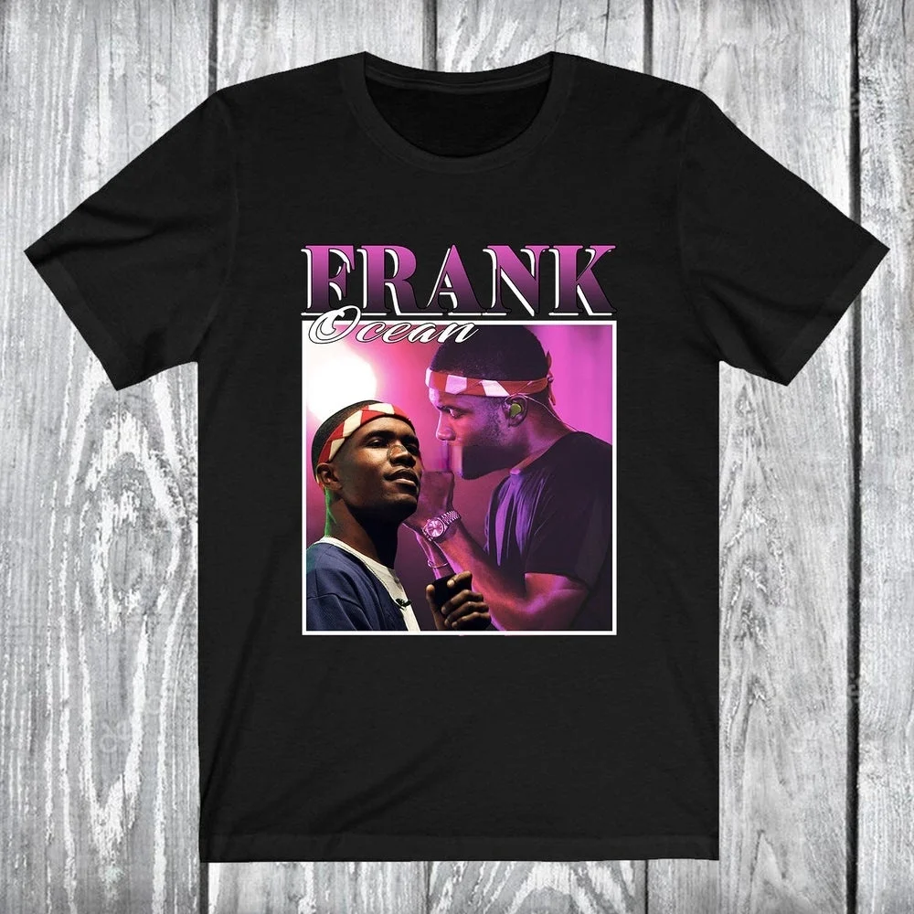

Frank Shirt Ocean Vintage Unisex Black T Shirt Unisex Jersey Short Sleeve Tee