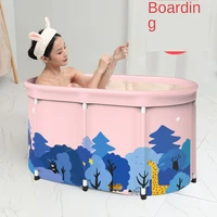 household bath barrel double foldable bath tub for adults home with bath tub with velvety tu hot tub sauna and medicated bath
