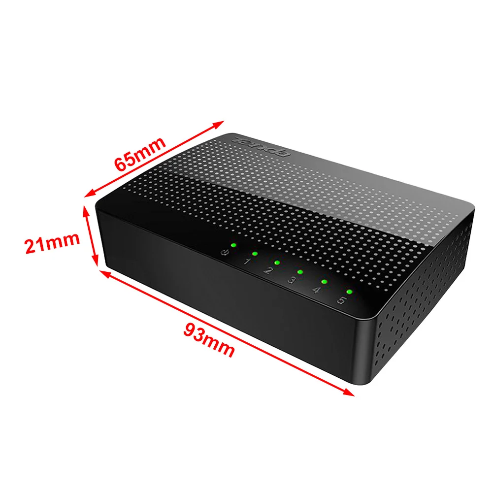 

Mini Network Switch Stable Hub Connection 5 Port Ethernet LAN Multifunction Home Fast Adapter Heat Resistance Office