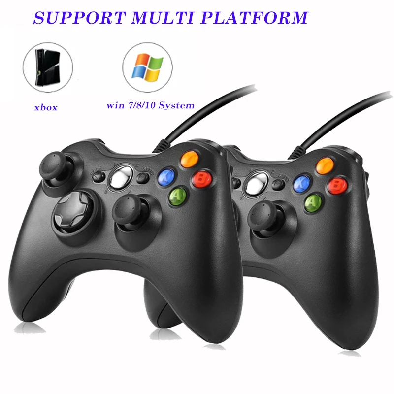 

Game Gamepad For Microsoft Office Windows PC Controller Wired Game Pad Controle Joystick For PC Computer Win98/2000/XP/Win7/8/10