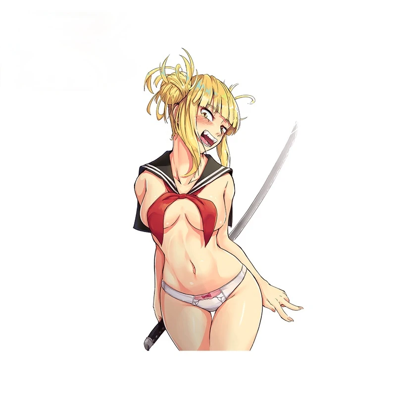 

Latest 13cm x 8cm for Sexy Boku Car Laptop Sticker Girl Decal Sunscreen Personality Sticker Car Assessoires Decoration